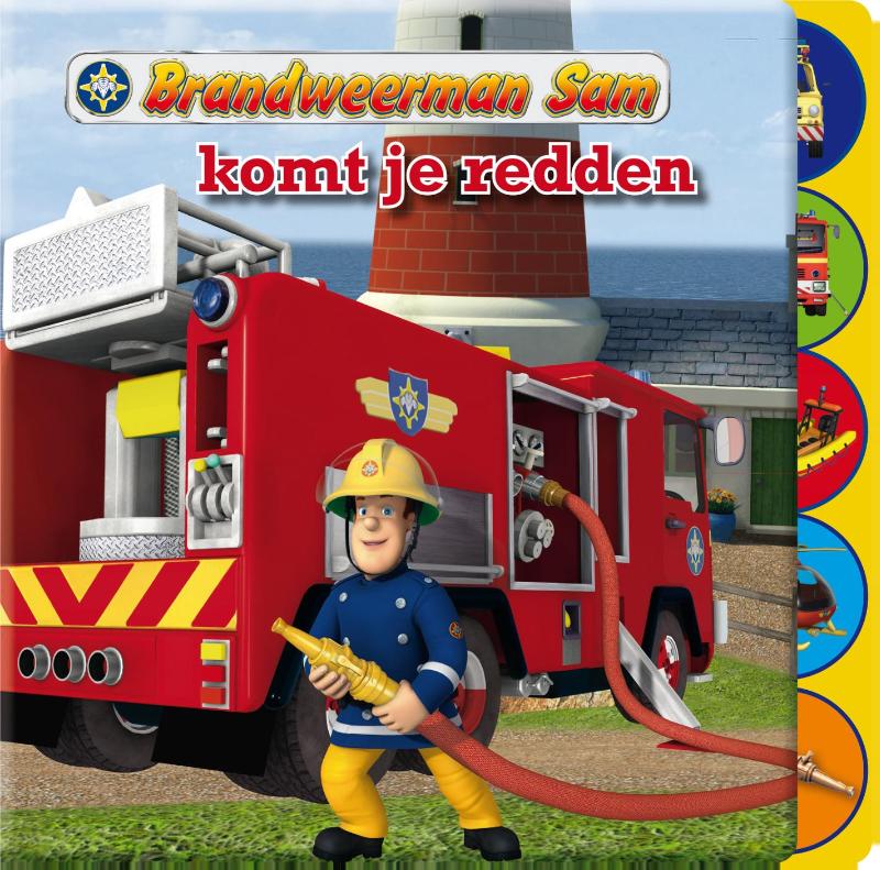 Omslag van Brandweerman Sam komt je redden!