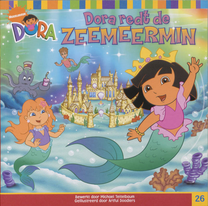 Omslag van Dora redt de zeemeermin