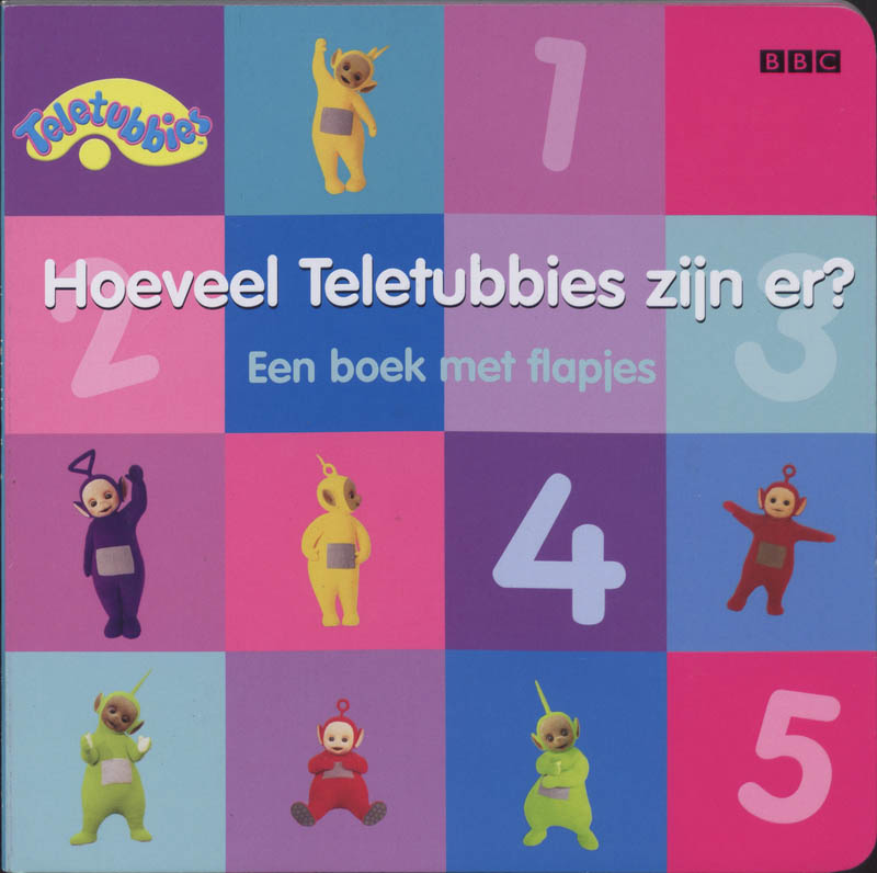 Omslag van Hoeveel Teletubbies zijn er
