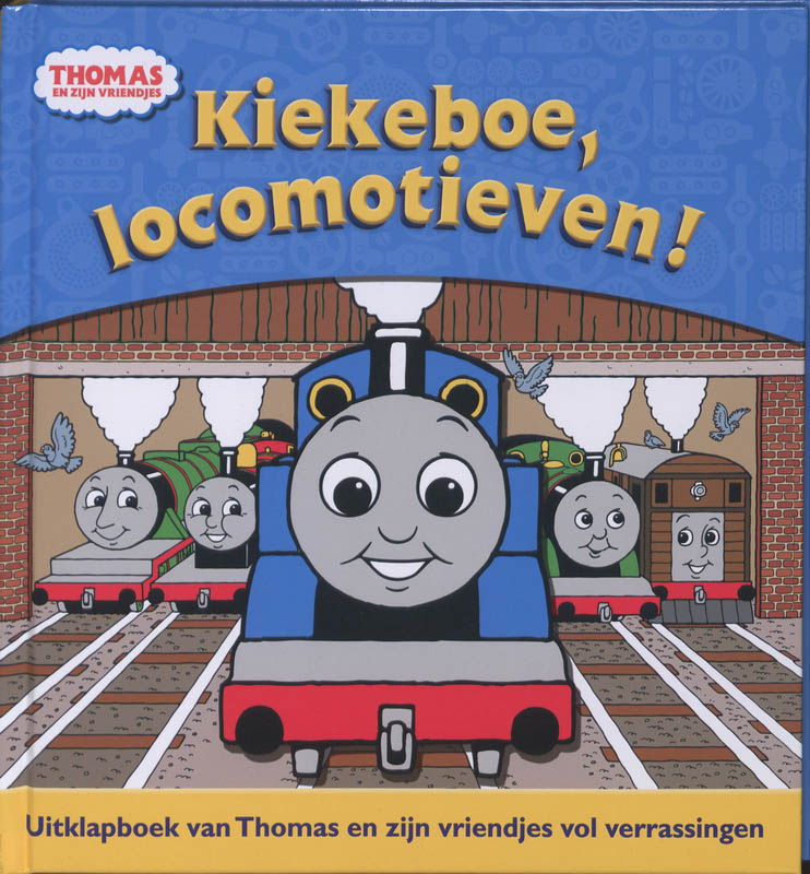 Omslag van Thomas Kiekeboe, locomotieven!