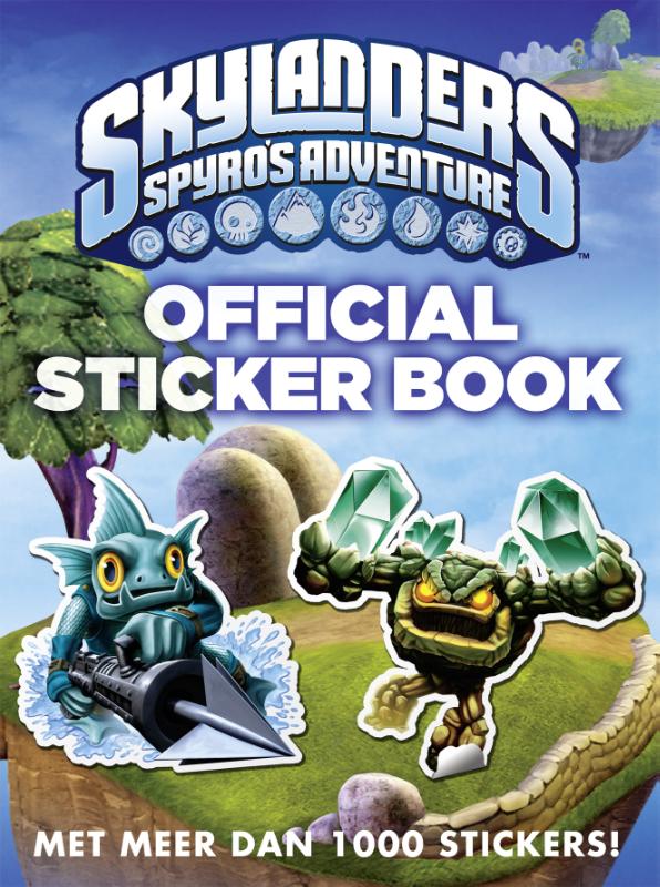 Omslag van Skylanders official sticker book