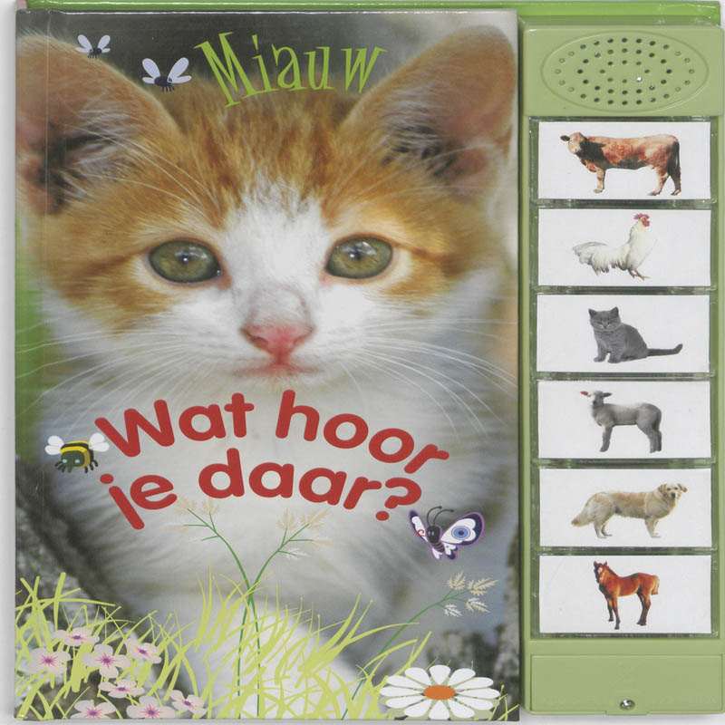 Omslag van Wat hoor je daar?
