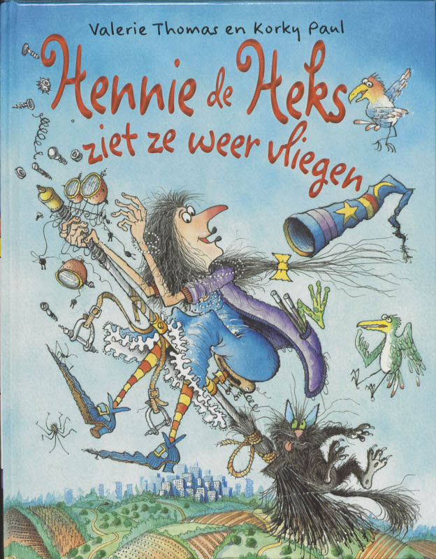 Omslag van Hennie de Heks ziet ze weer vliegen