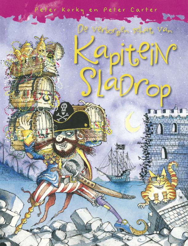 Omslag van De verborgen schat van kapitein Sladrop