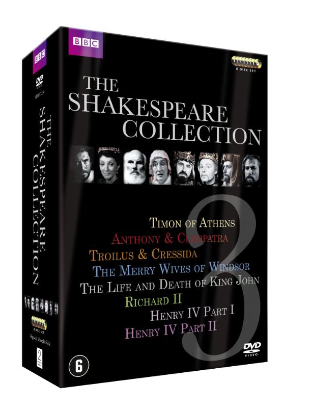 Omslag van The Shakespeare collection box