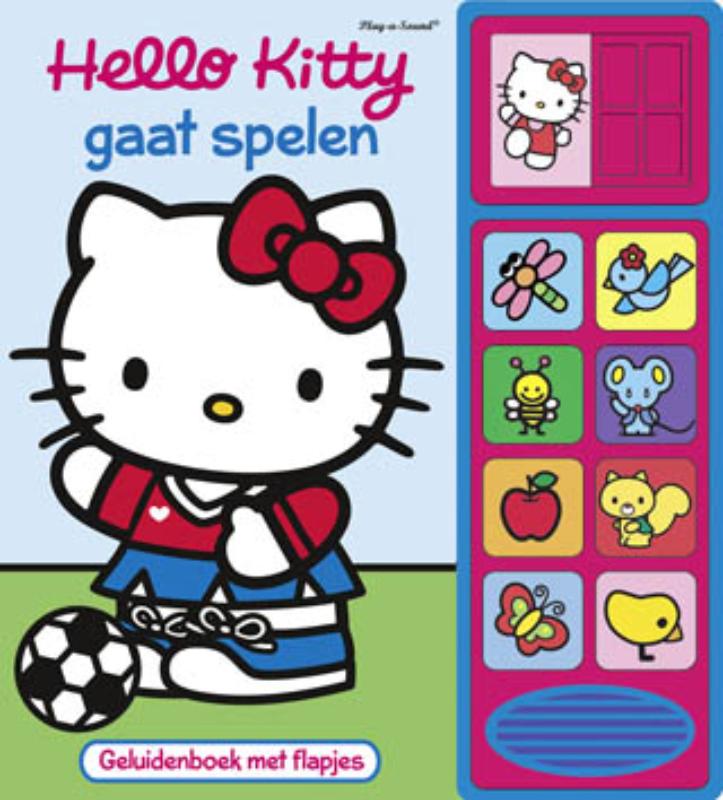 Omslag van Hello Kitty gaat spelen