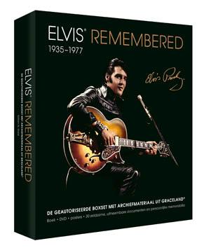 Omslag van Elvis remembered 1935-1977