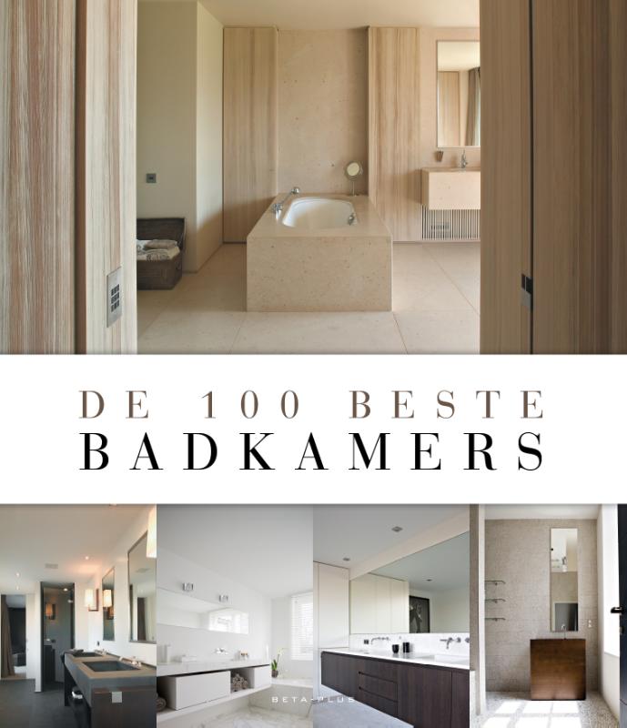 Omslag van De 100 beste badkamers