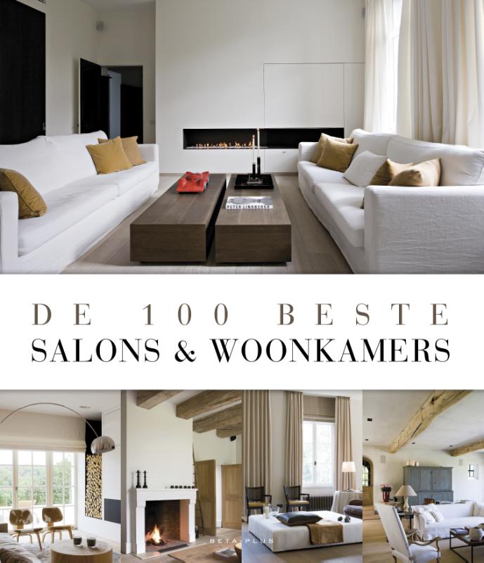 Omslag van De 100 beste salons en woonkamers