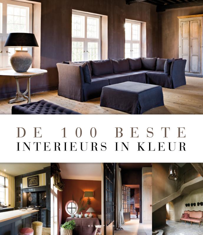 Omslag van De 100 beste interieurs in kleur