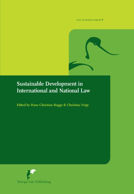 Omslag van Sustainable Development in International and National Law