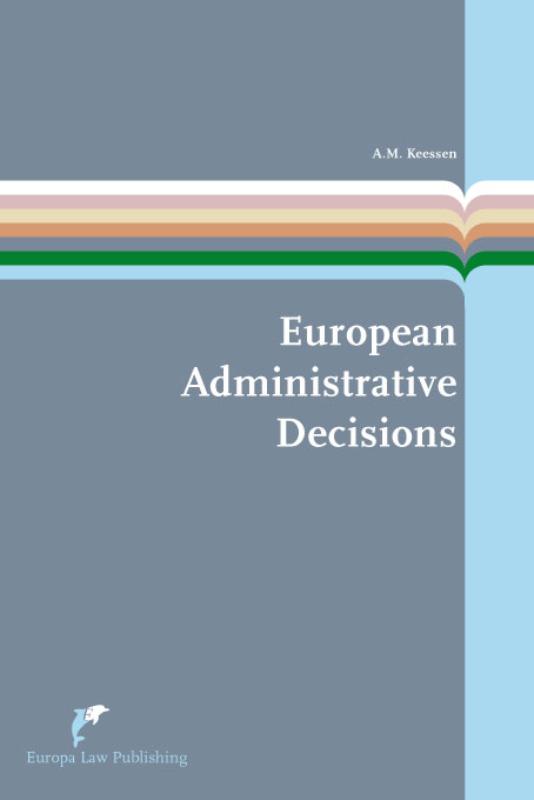 Omslag van European Administrative Decisions