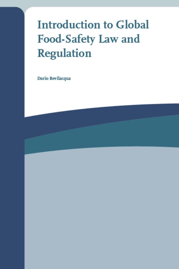 Omslag van introduction to global food-safety law and regulation