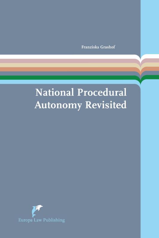 Omslag van National procedural autonomy revisited