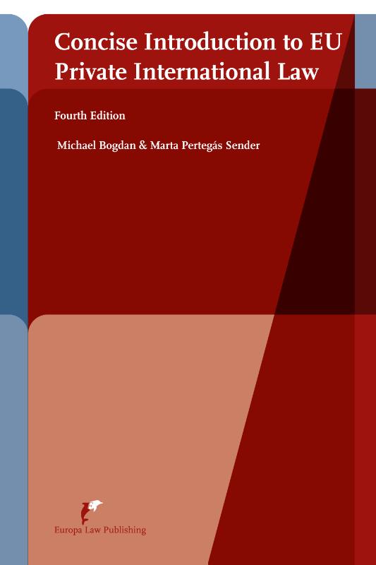 Omslag van Concise Introduction to EU Private International Law