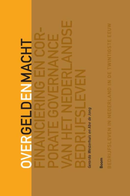 Omslag van Over geld en macht