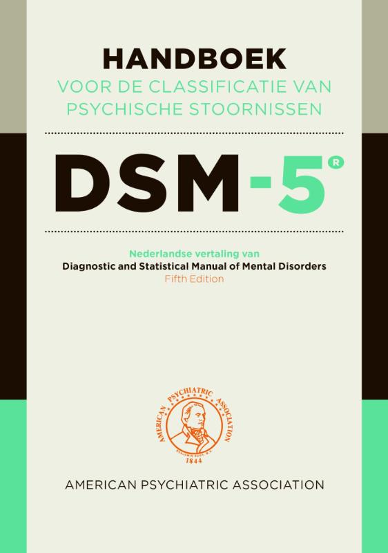 Omslag van Handboek voor de classificatie van psychische stoornissen DSM-5