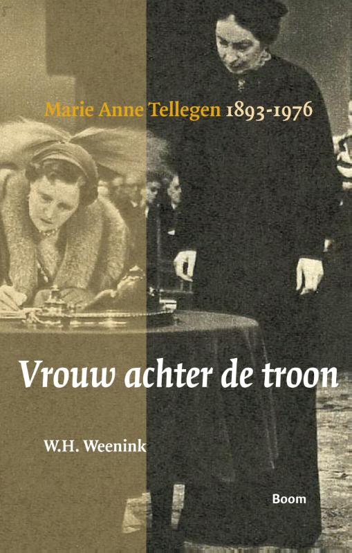 Omslag van Vrouw achter de troon