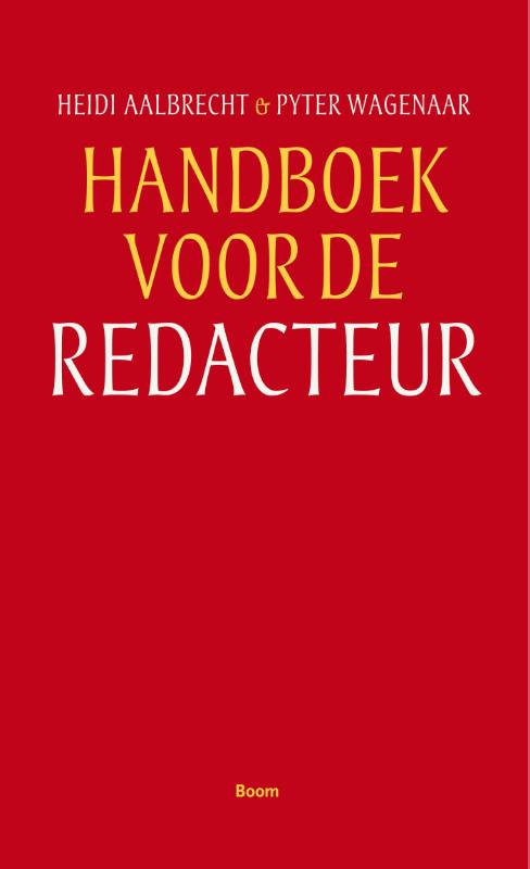 Omslag van Handboek voor de redacteur
