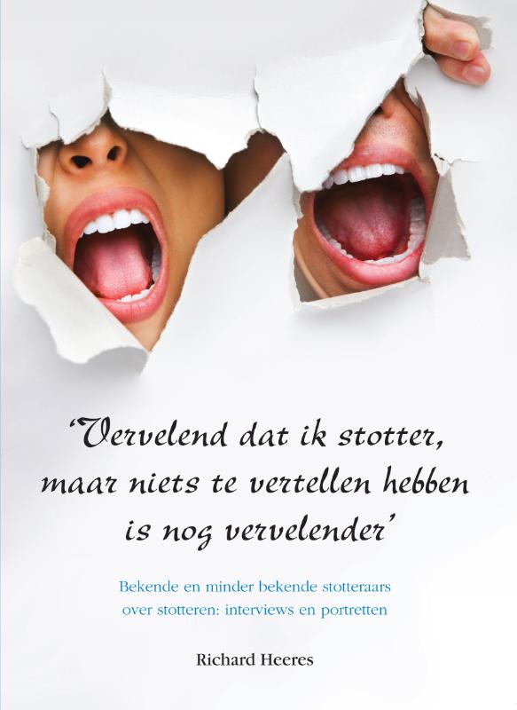 Omslag van Vervelend dat ik stotter, maar niets te vertellen hebben is nog vervelender