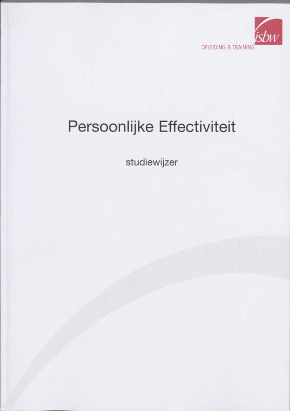 Omslag van Studiewijzer