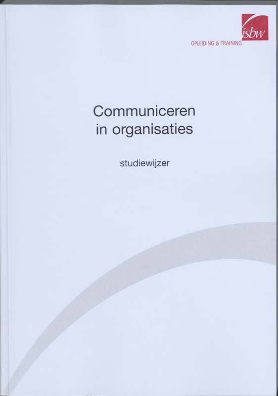 Omslag van Studiewijzer