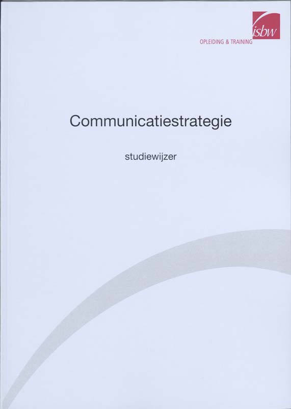 Omslag van Studiewijzer