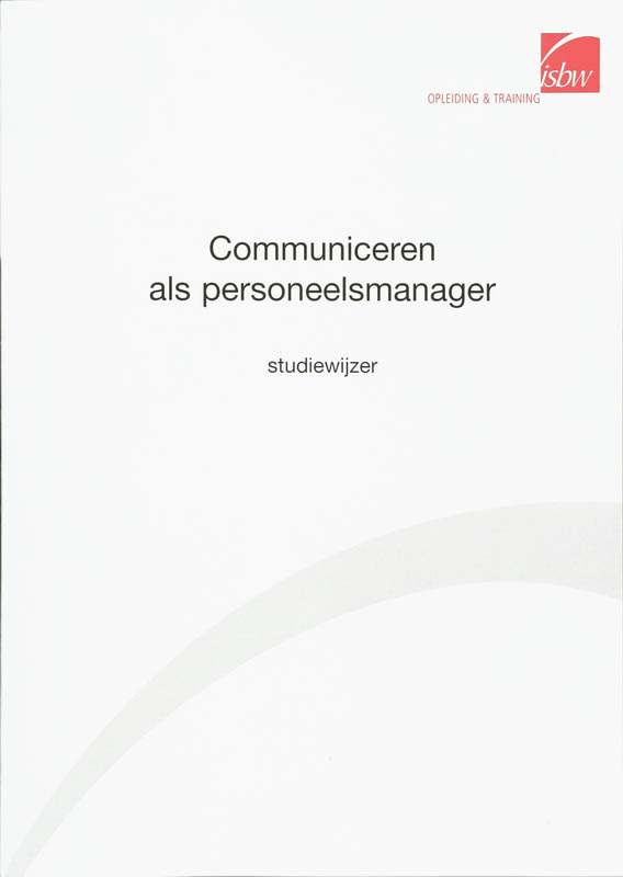 Omslag van Studiewijzer