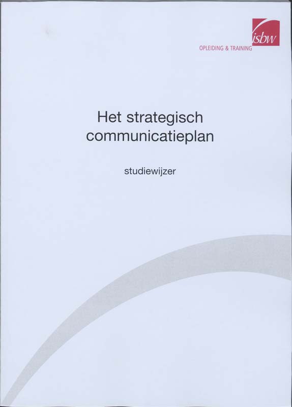 Omslag van Studiewijzer