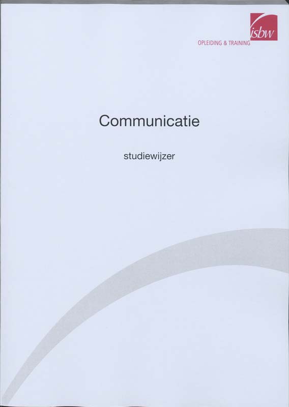 Omslag van Studiewijzer
