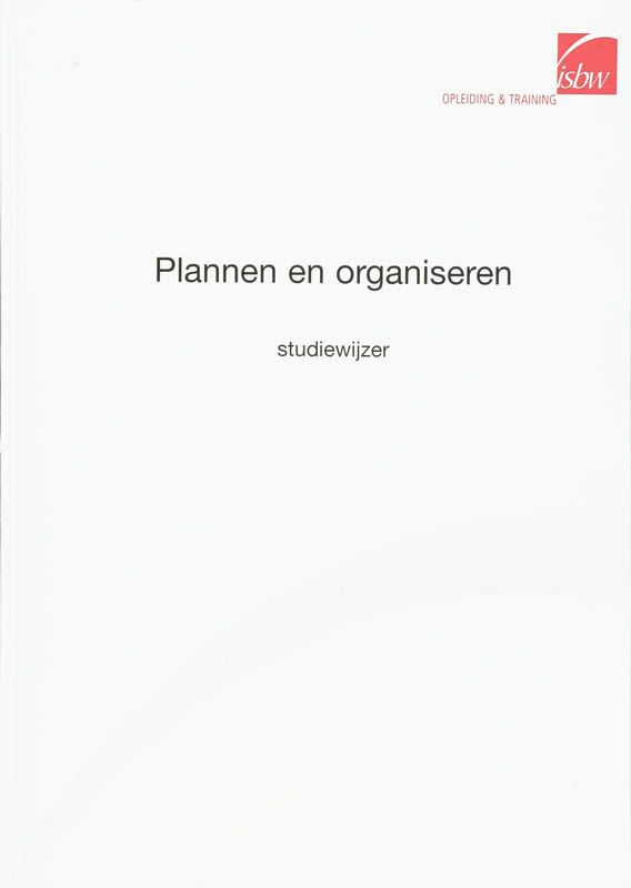 Omslag van Studiewijzer