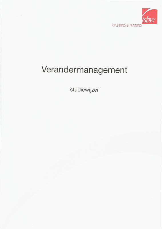 Omslag van Studiewijzer