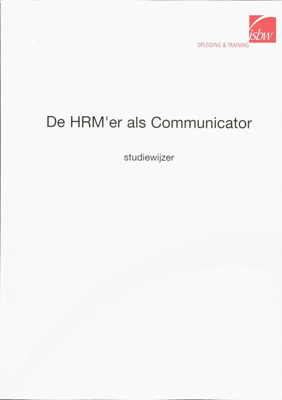 Omslag van Studiewijzer