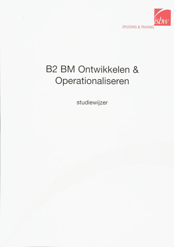 Omslag van Studiewijzer