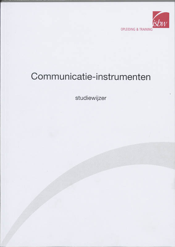 Omslag van Studiewijzer