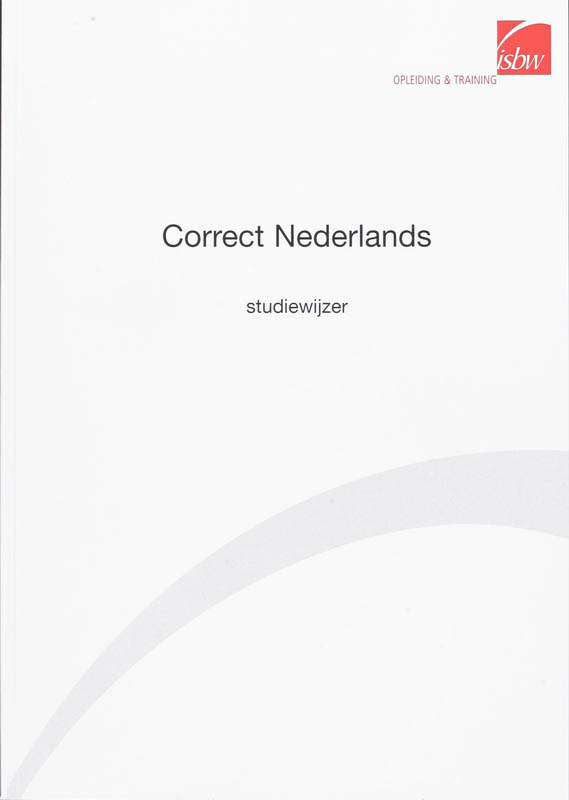 Omslag van Studiewijzer