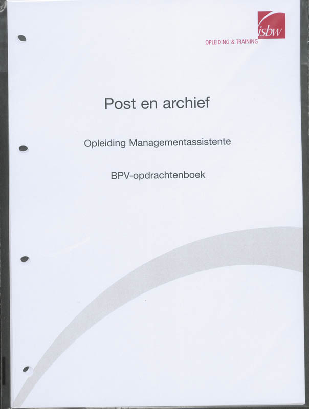 Omslag van BPV-opdrachtenboek