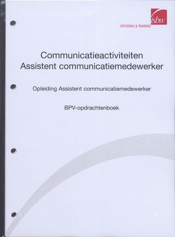 Omslag van BPV-Opdrachtenboek