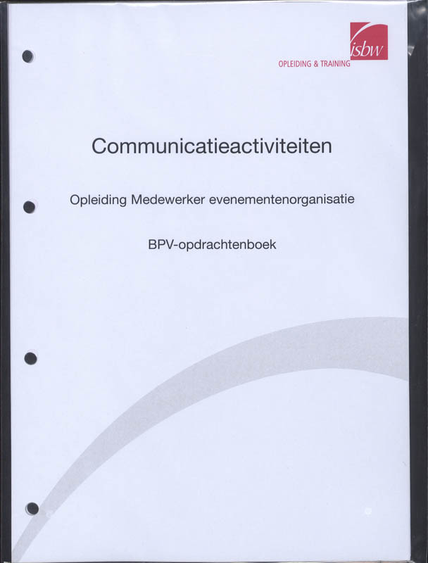 Omslag van BPV-Opdrachtenboek