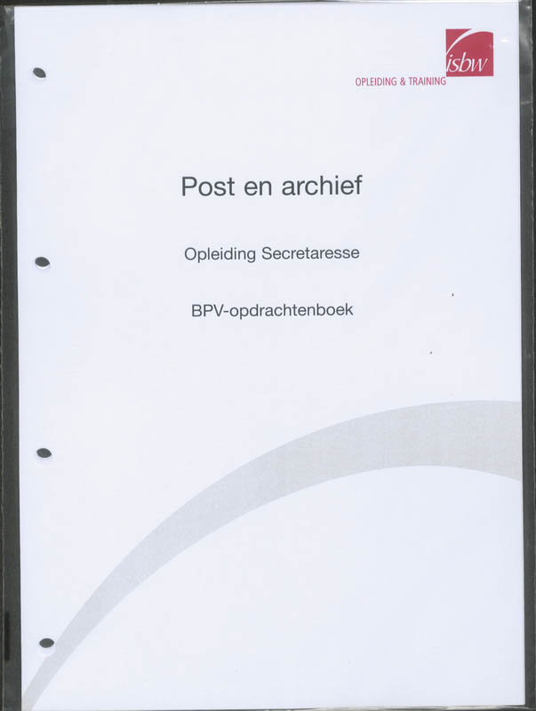 Omslag van BPV-opdrachtenboek
