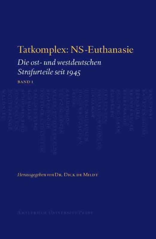 Omslag van Tatkomplex: NS-Euthanasie