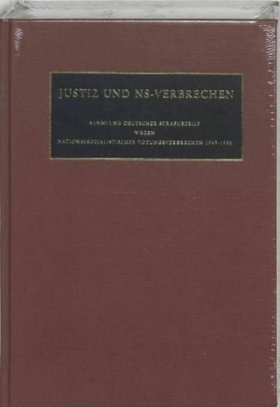 Omslag van XLIII Die vom 20.04.1979 bis zum 24.10.1980 ergangenen Srafurteile Lfd. Nt. 853-863