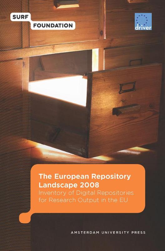 Omslag van The European Repository Landscape 2008
