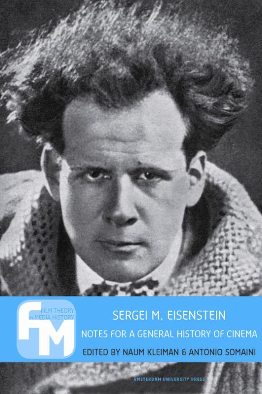 Omslag van Sergei M. Eisenstein's general history of cinema