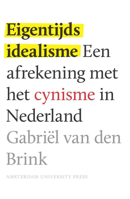 Omslag van Eigentijds idealisme