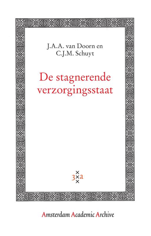 Omslag van De stagnerende verzorgingsstaat