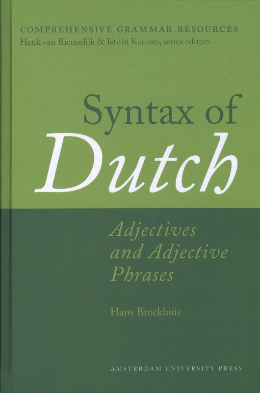 Omslag van Adjectives and adjective phrases