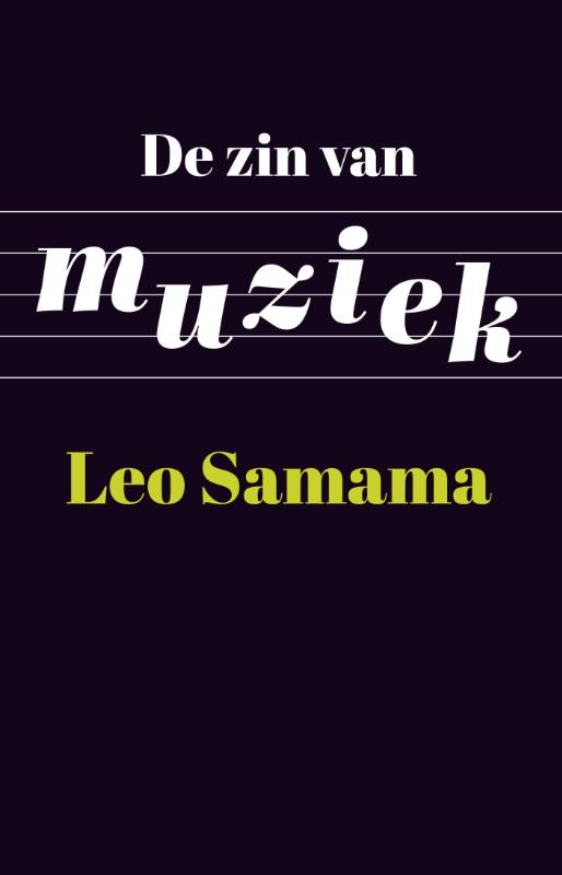 Omslag van De zin van muziek