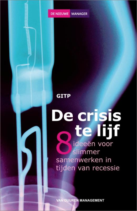 Omslag van De crisis te lijf