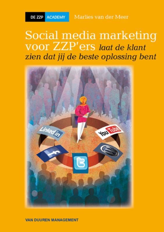 Omslag van Social media marketing voor zzp'ers